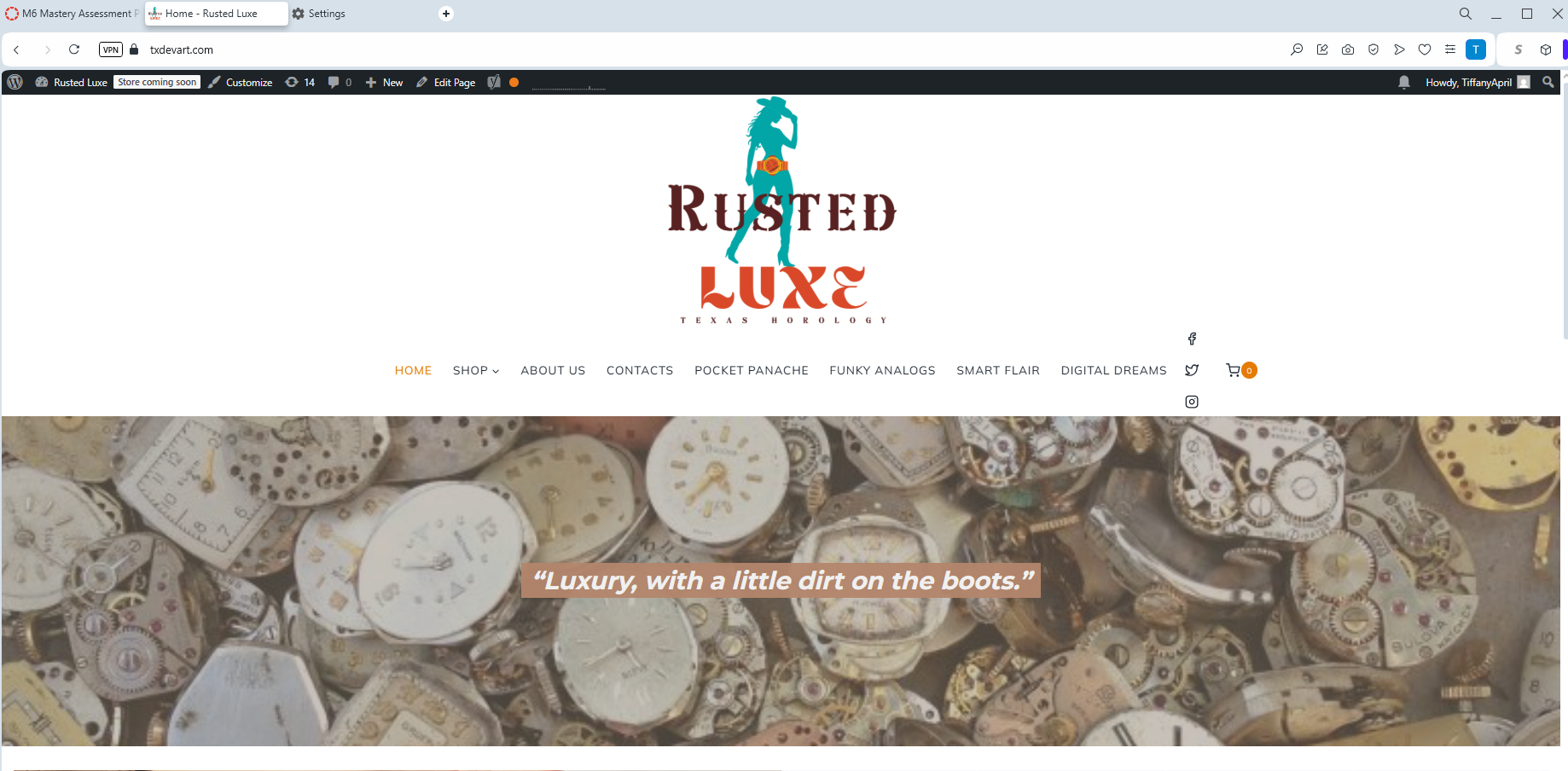 Rusted Luxe Logo